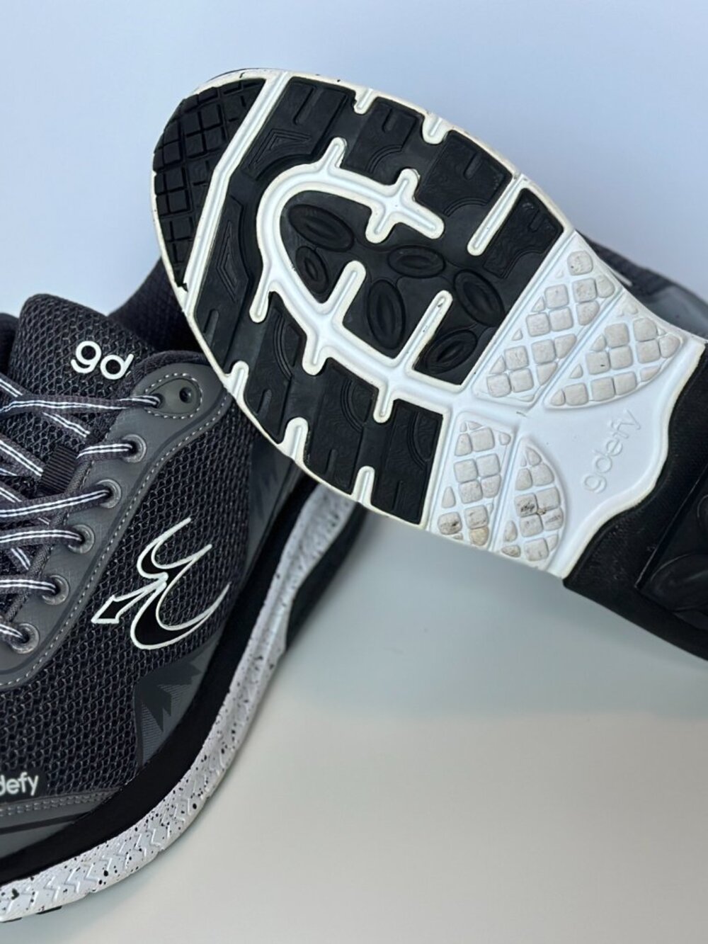 Gravity Defyer G-Defy Mighty Walk Black Gray VersaShock Shoes 10.5 - Picture 10 of 13
